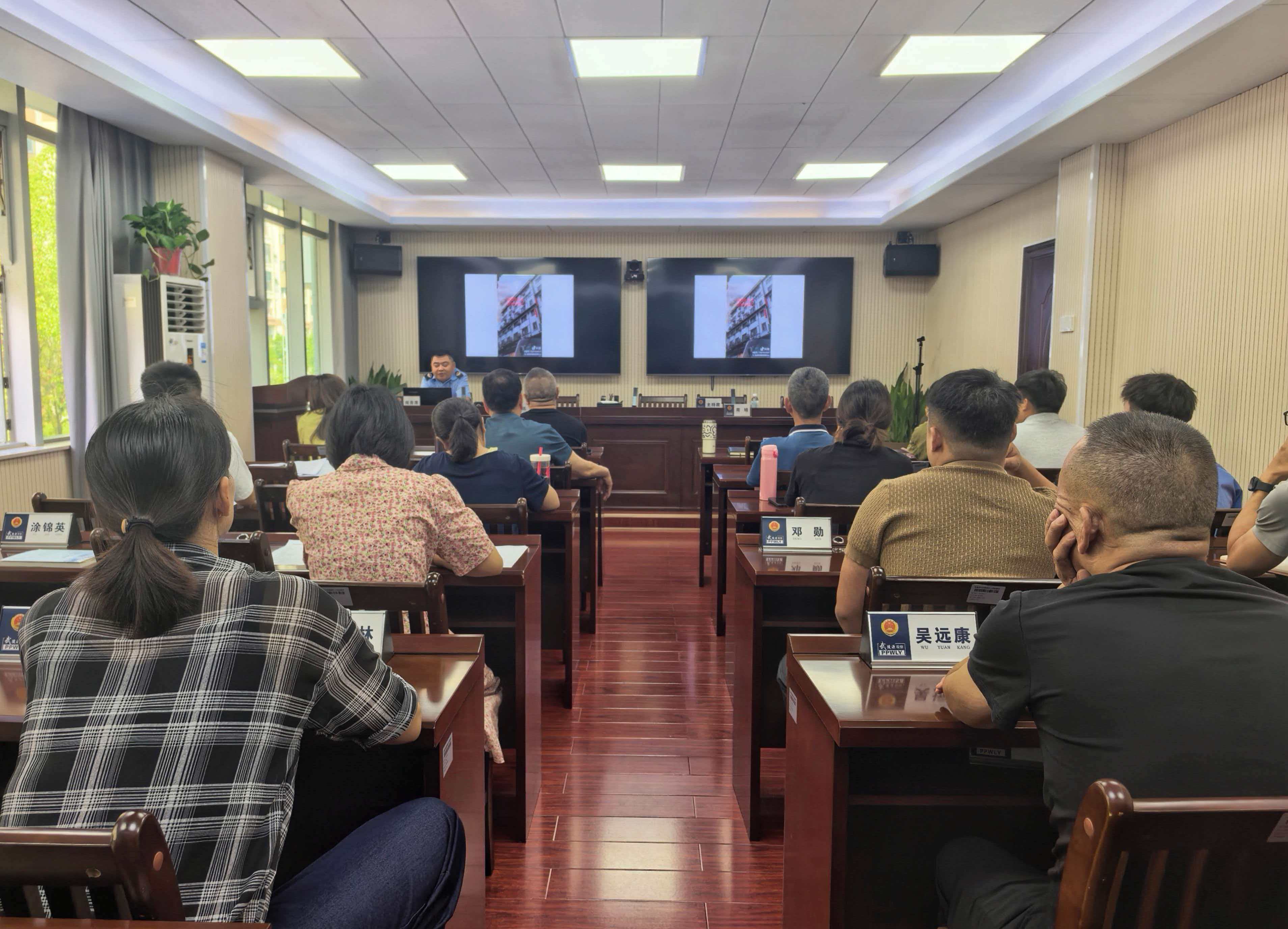 培训+督查!武陵源检察院这场消防安全培训不走过场